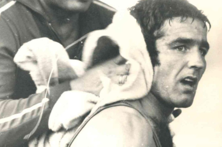 Михаил Борисов в ролята на треньор за световното първенство София 1971.