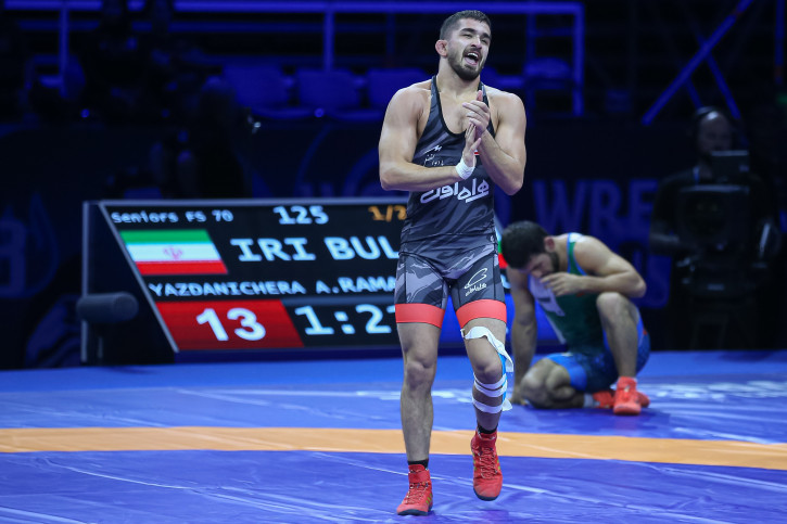 Иранецът Язданичерати е на финал в кат. 70 кг.