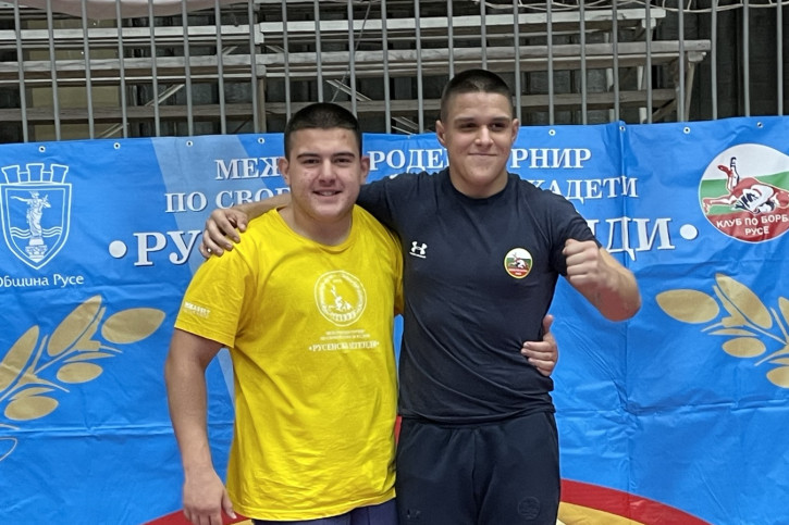 Русенски легенди 2023, Мартин Илиев (вляво) и Стефан Стефанов.