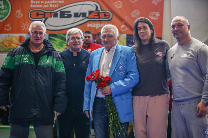 Биньо Чифудов с треньори от Стара Загора.