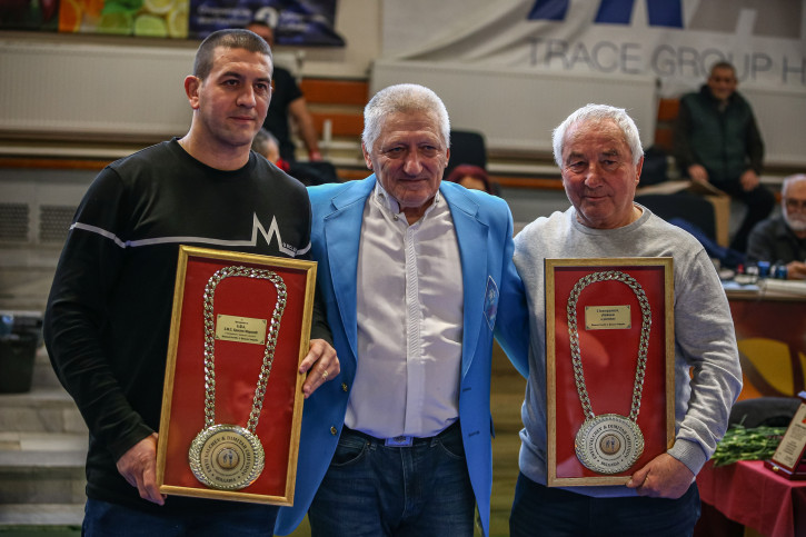 Биньо Чифудов с Христо Маринов и Георги Мърков, вдясно